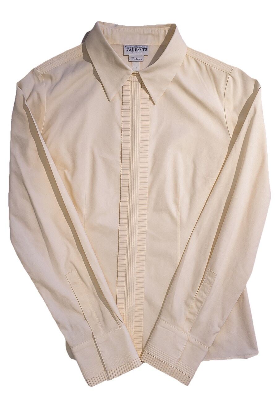 Vintage Talbots Collection Pleated Shirt 12